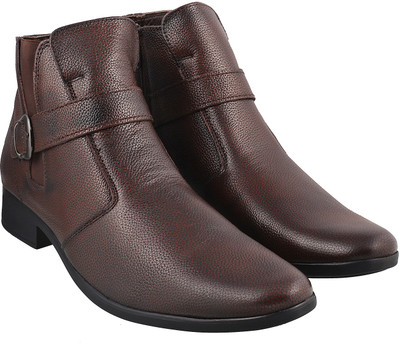 

Mochi Awesome Boots For Men(Brown, 12;brown