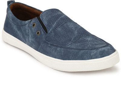

Evolite Stylish Slip-on Sneakers, Trendy Loafers For Men(Blue