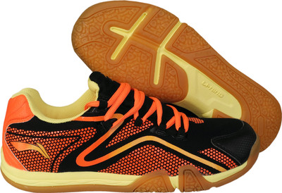 

Li-Ning Xylo Non-Marking Training & Gym Shoes For Men(Black, Orange