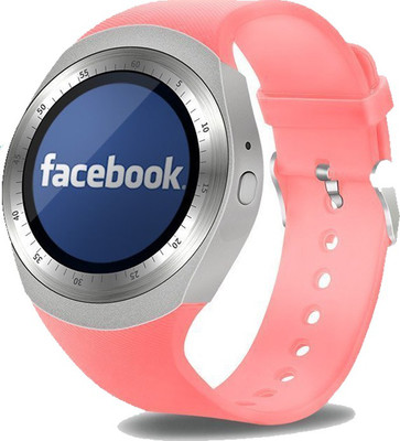

ALONZO Bluetooth Smart Watch With Camera Touch Screen Smartwatch Unlocked Smart Wrist Watch With Sim Card Slot Fitness Tracker For Android Smartphone Pink Smartwatch(Pink Strap Free Size)