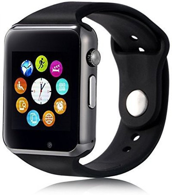 

Eyuvaa Bluetooth Wireless Smartwatch with Sim Card Support and Camera for Android and iOS Smartphones Black Smartwatch(Black Strap Free Size)
