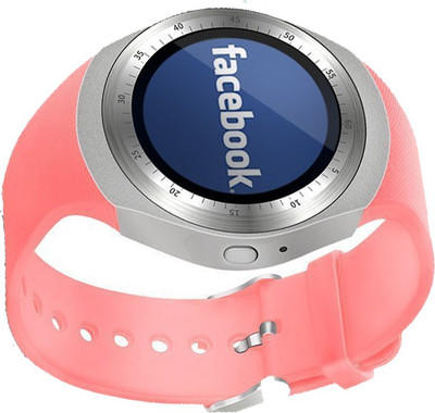 

ALONZO Smart Watch Y1 Bluetooth 3.0 Smart Watch HD IPS Round Touch Screen Cell Phone Watch Support SIM & Tf Card Unlocked Watch Cell Phone with 1.54 Inch Screen SmartWatch Sleep Monitor Pink Smartwatch(Pink Strap Free Size)