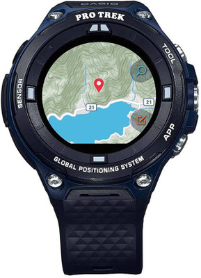 

Casio ProTrek SW004 Outdoor Indigo Blue Smartwatch(Blue Strap Regular)