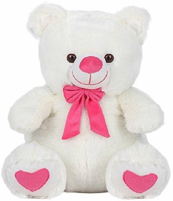 

GVMC Toys White Soft Teddy Bear - 40 cm(White)