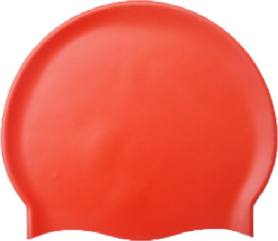 

KAAS Essential Pro silicone swimming cap Swimming Cap(Red, Pack of 1)