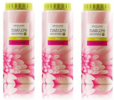

Oriflame Natural Secret Talc Floral Bouquet pack of 3(300 g)