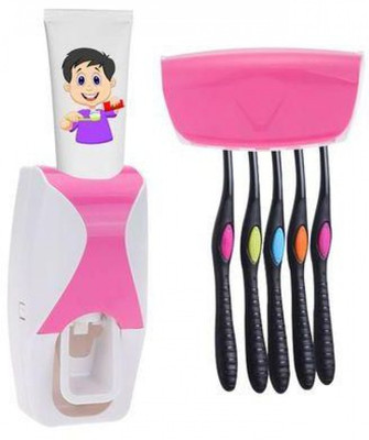 

NK-STORE Plastic Toothbrush Holder(Multicolor, Wall Mount)