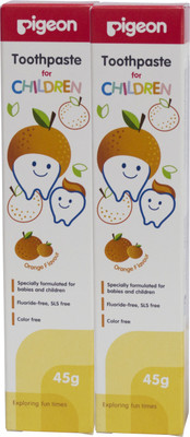 

Pigeon Orange Children Toothpaste(90 g, Pack of 2)