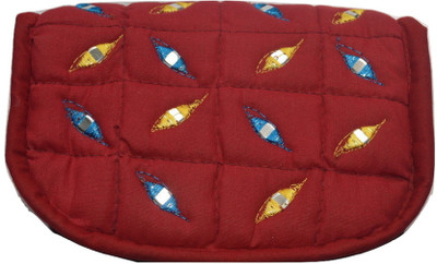 

NavRup Handworks Cosmetic Pouch(Brown)