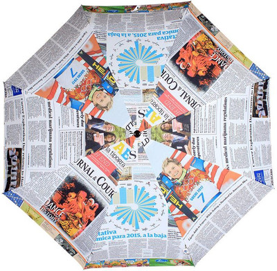 

Johns News Paper 4 Atom Umbrella(White)