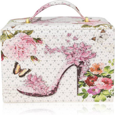 

ZEVORA Cinderella Sandal Multi Purpose Makeup Vanity Box 1 Vanity Box(Multicolor)