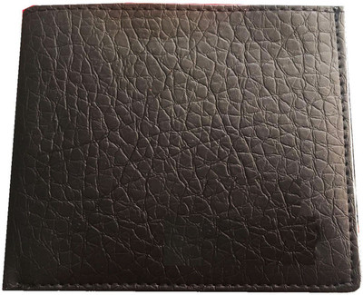 

Peacock Mundkar Men Brown Artificial Leather Wallet(7 Card Slots), Black