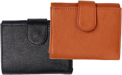 

Peacock Mundkar Boys Tan, Black Artificial Leather Wallet(6 Card Slots)