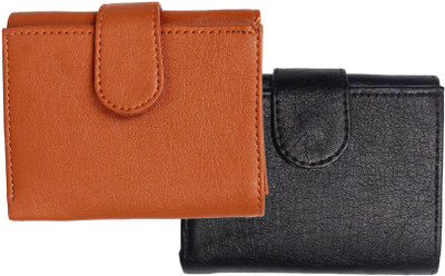 

Peacock Mundkar Boys Tan, Black Artificial Leather Wallet(6 Card Slots)