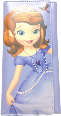 

Shopkooky Girls Casual, Evening/Party Multicolor Artificial Leather Wallet(6 Card Slots), Sofia purple