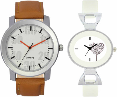 

VALENTIME VL27VT32 New Latest Stylish Designer Collection Leather Combo Couple Fancy Casual Best Offer Watch - For Men & Women