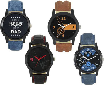 

ReniSales New Collection Multicolor Watch Combo For Men And Women Watch - For Boys & Girls