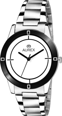 

AUREX AX-LR136-WTC AWESOME WHITE DIAL GIRL'S Watch - For Women