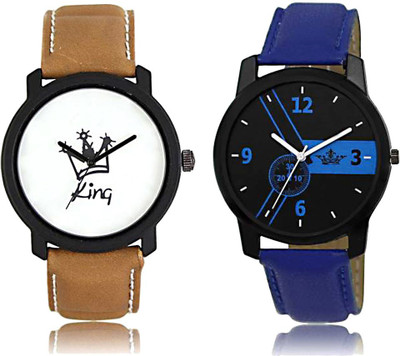 

Icon Fashion Attractive Look Printed Dial Watch Combo Watch - For Boys