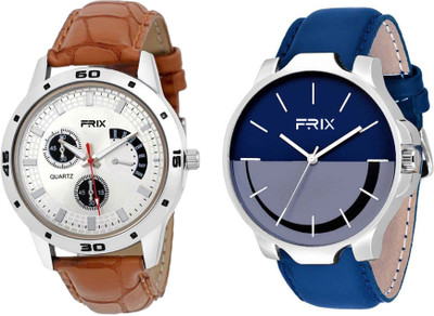 

FRIX Gents Exclusive (Casual+PartyWear+Formal) Designer Combo Watch-304-305 Limited Edition Hybrid Watch - For Men & Women