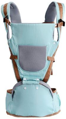 

Jadebin Baby Carry Bag 4 in 1 Adjustable Kids carry bag with head support for new born infants babies carrier bags Baby Carrier(JDB-CYAN, Front Carry facing in)