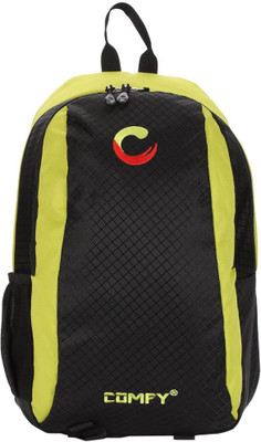 

Comfy C-05 20 L Backpack(Black, Green)