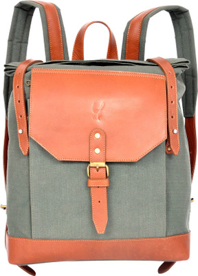 

itadia Leather Waterproof Grey Bag Waterproof Multipurpose Bag(Green, 43 L)