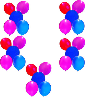 

PARTY PROPZ Solid STO604 Balloon(Multicolor, Pack of 25)