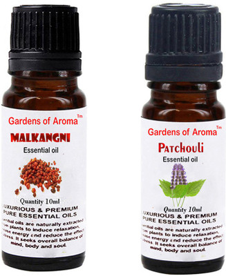 

Gardens Of Aroma Malkangani Essential Oil And Patchouli Essential Oil(20 ml)