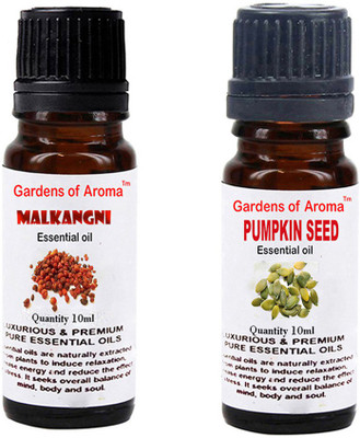 

Gardens Of Aroma Malkangani Essential Oil And Pumkinseed Essential Oil(20 ml)