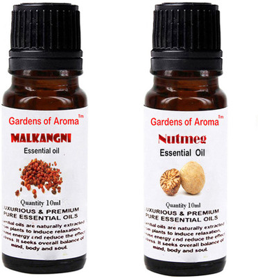 

Gardens Of Aroma Malkangani Essential Oil And Nutmeg Essential Oil(20 ml)