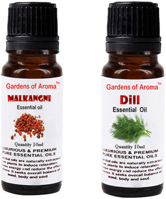 

Gardens Of Aroma Malkangani Essential Oil And Dill Essential Oil(20 ml)