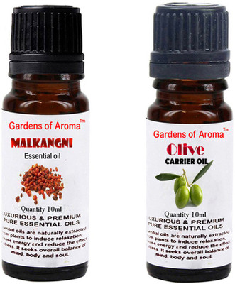 

Gardens Of Aroma Malkangani Essential Oil And Olive Carrier Oil(20 ml)