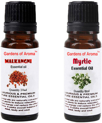 

Gardens Of Aroma Malkangani Essential Oil And Myrtle Essential Oil(20 ml)