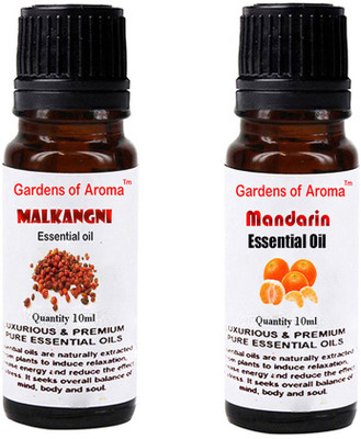 

Gardens Of Aroma Malkangani Essential Oil And Mandarin Essential Oil(20 ml)