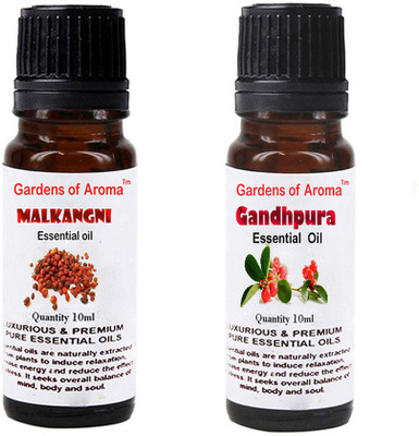 

Gardens Of Aroma Malkangani Essential Oil And Gandhpura Essential Oil(20 ml)