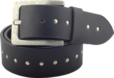 

Hidelink Men & Women Casual Black Genuine Leather Belt