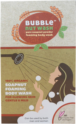 

BubbleNut Wash Foaming Body Wash Powder (pack of 2)(200 g, Pack of 2)
