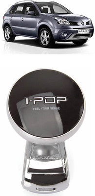 I Pop Plastic, Metal Car Steering Knob(Black, Silver)
