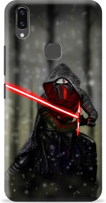 Loffar Back Cover for Vivo V9(Black, Shock Proof)