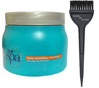 

Studio Fix Combo Hair Brush & Hair Spa Deep Nourishing Creambath(Set of 2)