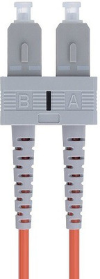 

Molex Fiber Patch Cable SC-LC MM OM2 10M Network Cable(Compatible with Ethernet, Orange)