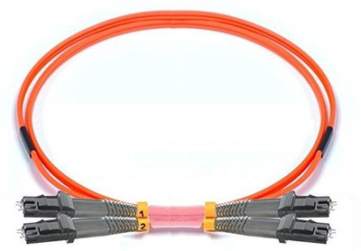 

Molex Fiber Patch Cord MTRJ-MTRJ OM2 2Mt Network Cable(Compatible with Networking, Orange)