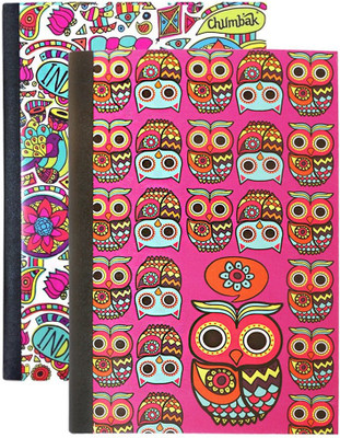 

Chumbak A6 Note Book(Tales of India, Multicolor, Pack of 2)