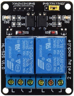 REES52 5V 2 CHANNEL RELAY Electronic Components Electronic Hobby Kit