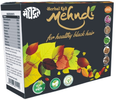 

KHADI MEGHOOT AYURVEDIC HERBAL KALI MEHANDI 100 GM(100 g)