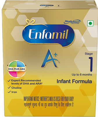 

Enfamil A+ Stage 1 Infant Formula(800 g, Upto 6 Months)