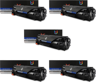 

Best 4U (Pack of 5) 283A HP LASER JET BLACK TONER CARTRIDGE - Single Color Ink Toner(Black)