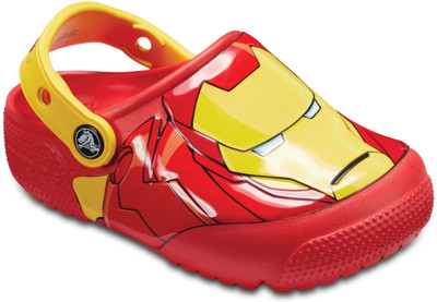 Crocs Boys Sling Back Clogs(Red