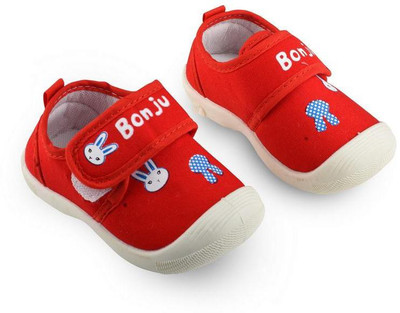 

L.K.Vyapaar Pvt Ltd Boys & Girls Velcro Casual Boots(Red